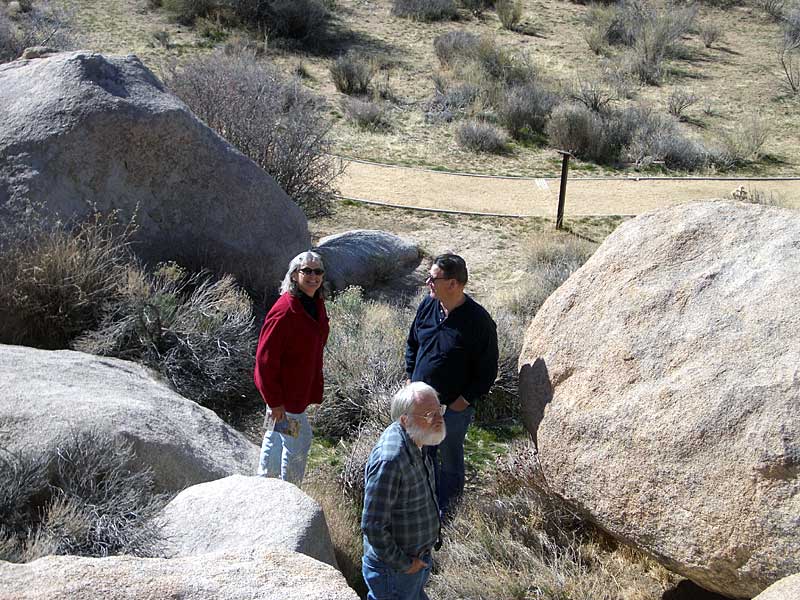 Lois, George, and John