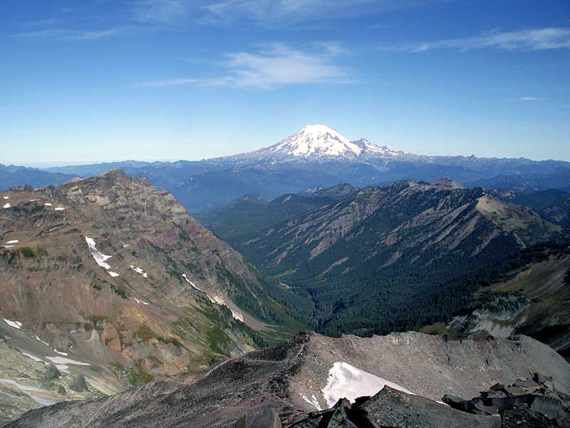 Mt. Rainier from Old Snowy