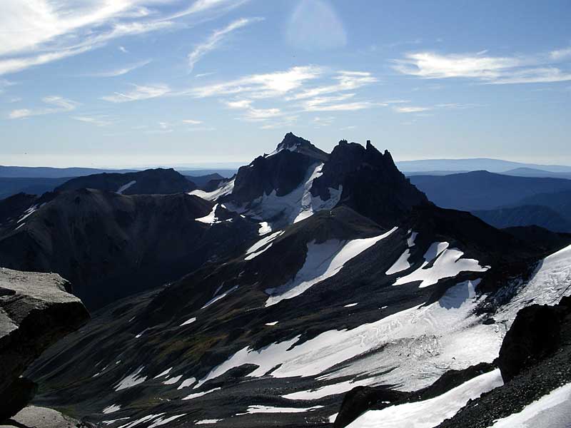 Mt. Curtis Gilbert, Black Thumb, Big and Little Horns, Goat Citadel