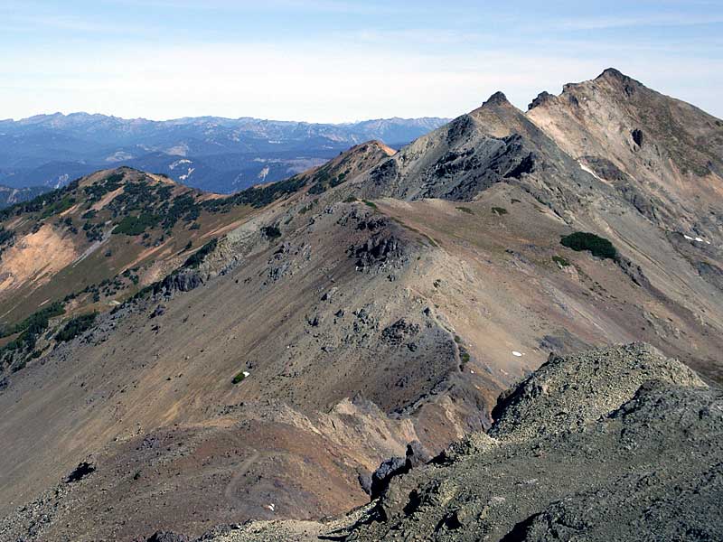 PCT continues to Elk Pass