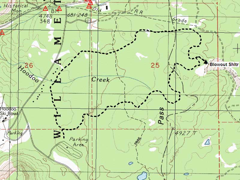 GPS trace of North Loop, Ray Benson