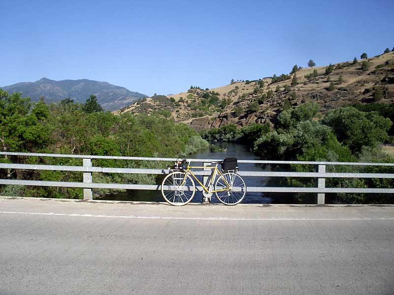 Crossing the Klamath on the Klamathon Bridge