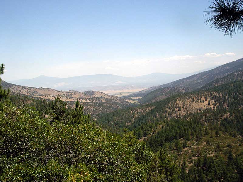 Looking back towards Shasta Valley