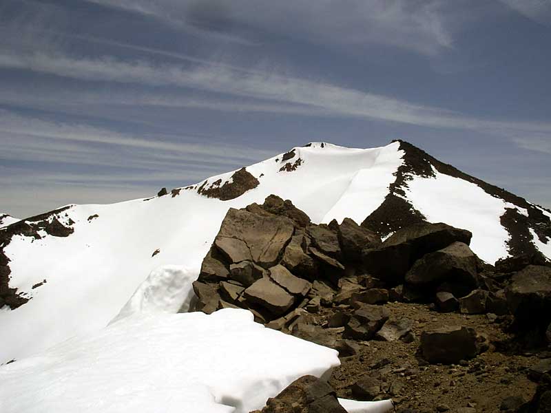 Summit from top of NW false summit