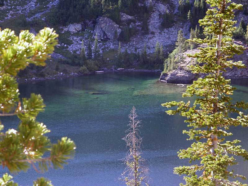 Alpine Lake, from above