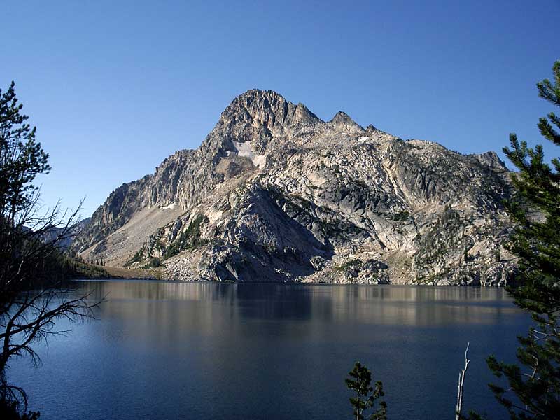 Mt. Regan, above Sawtooth Lake