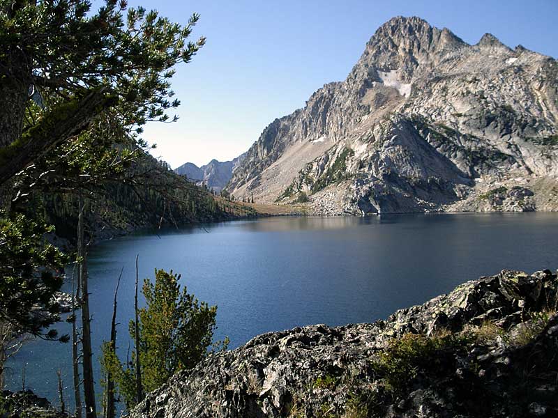 Yet another pic at Sawtooth Lake