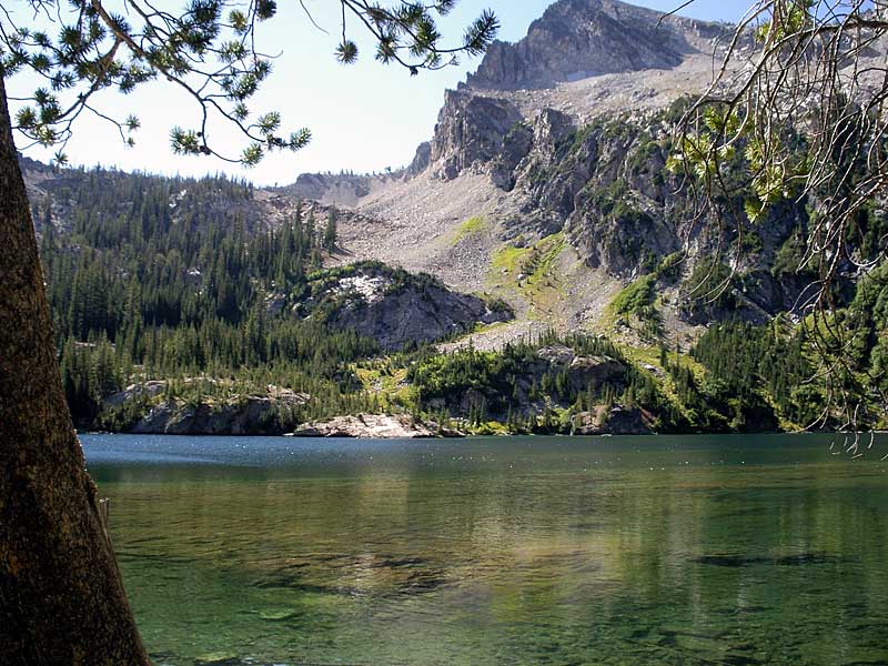 Alpine Peak from Alpine Lake