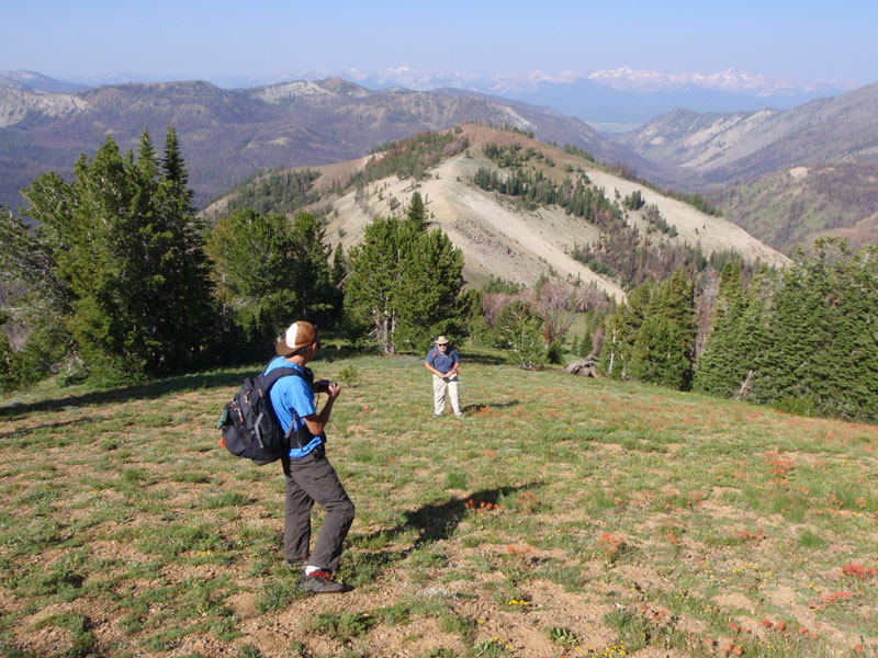 Camera shootout on the west ridge!