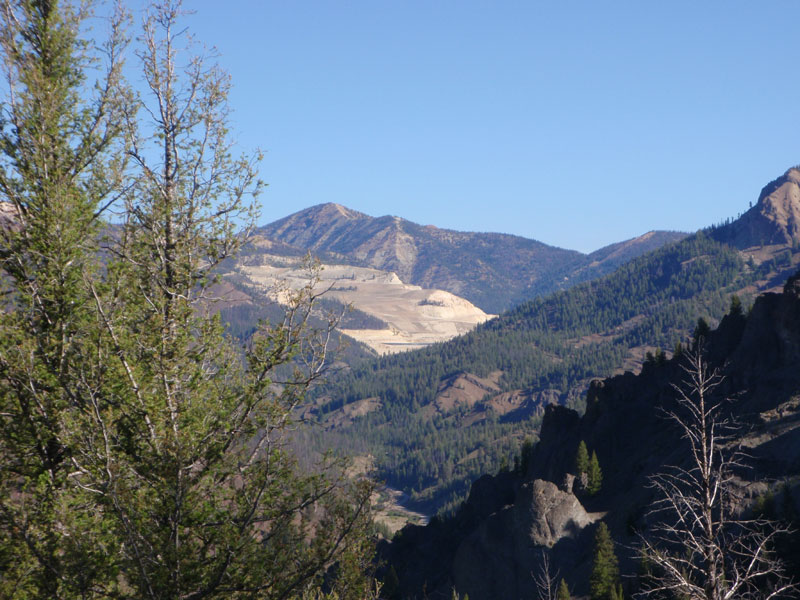 Strip mine&#8212;Sunbeam mine area