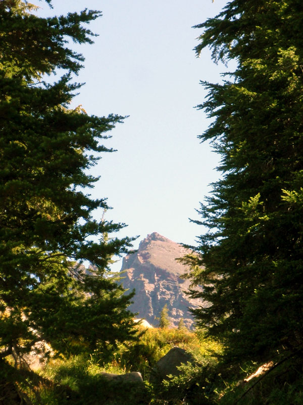 False summit of Broken Top