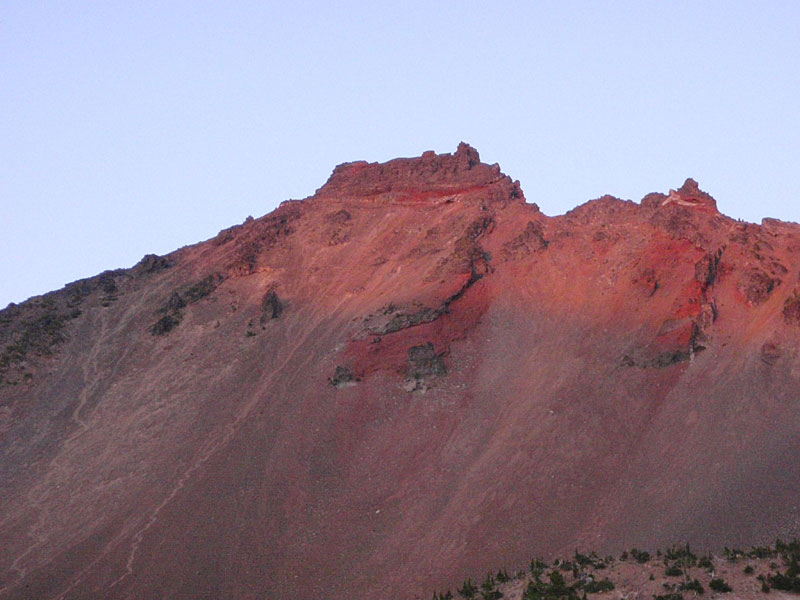 Last light on Broken Top