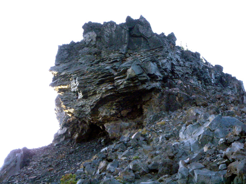 Gendarme on the ridge