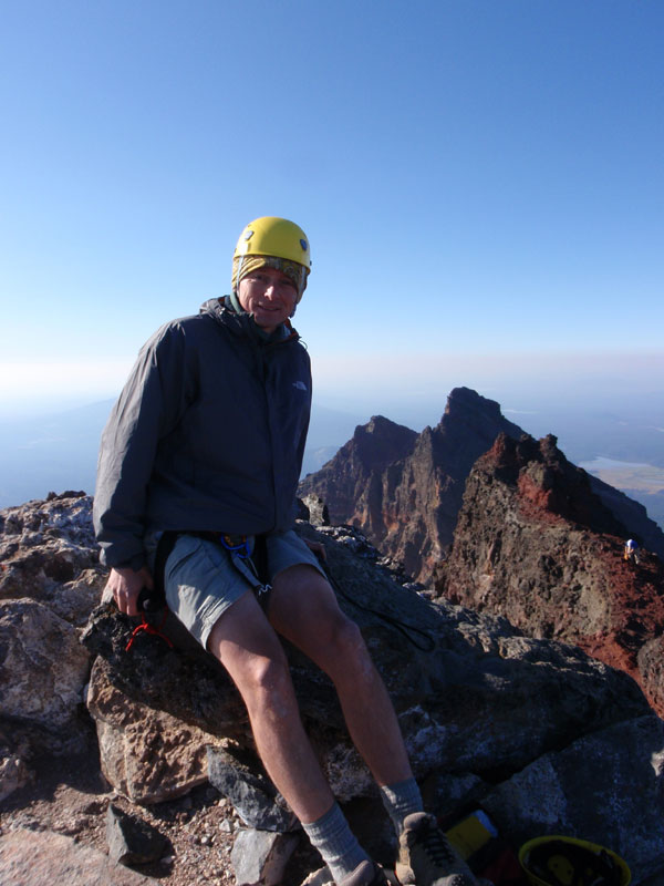 Lubos on the summit