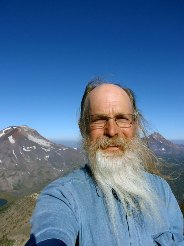 Self-portrait on the summit