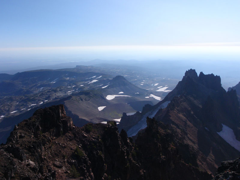 East towards Tam McArthur Rim