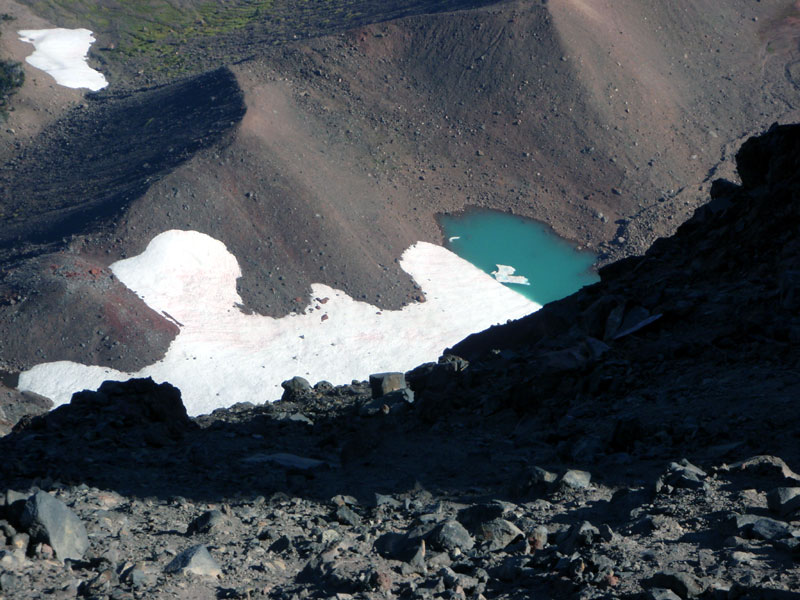 Ice berg in a tarn