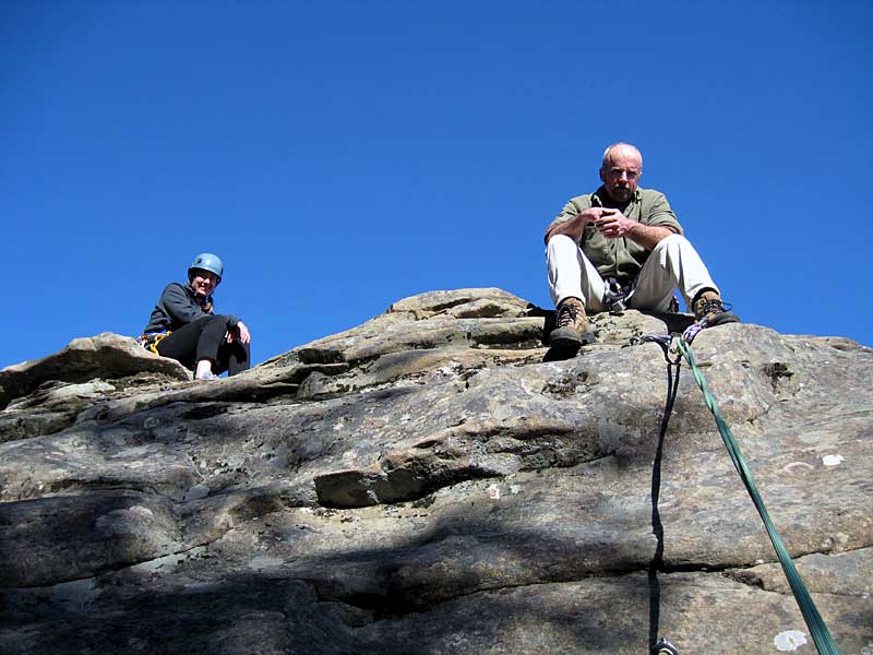 Rappelling from Paradigm Shift anchors