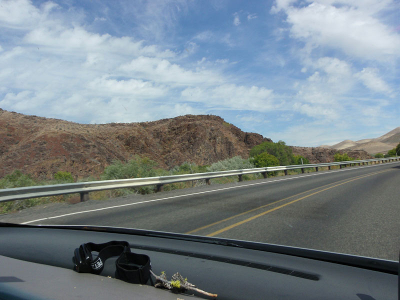 Roadside rocks