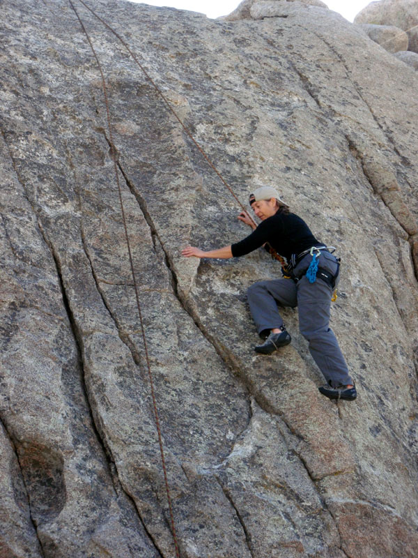 Sue on Practice Rock