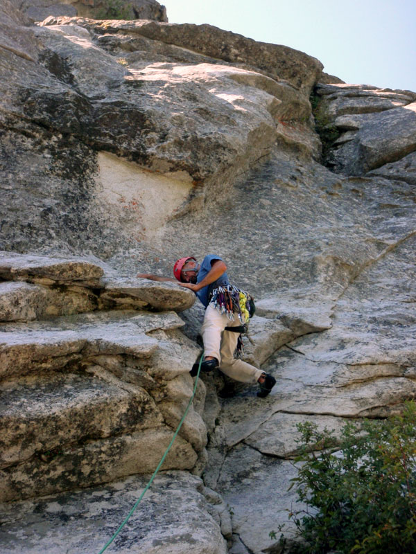 Doug on first pitch of Rain Dance