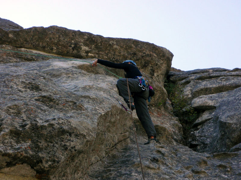 Sue on first pitch of Rain Dance