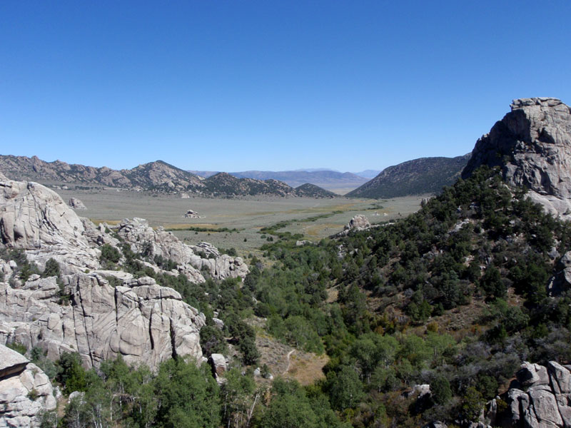 View towards Almo