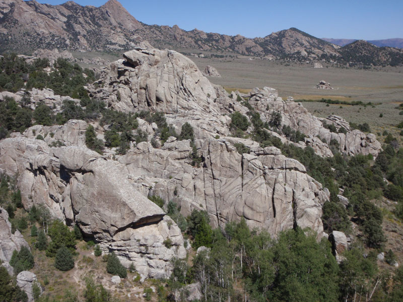 Northeast of Flaming Rock