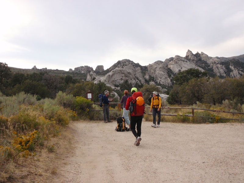 Group back at trailhead