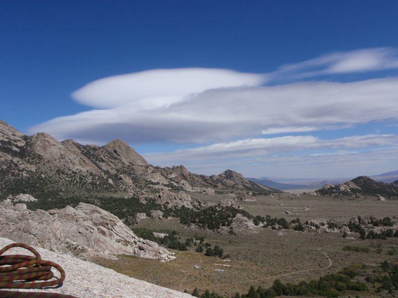 East from Stripe Rock