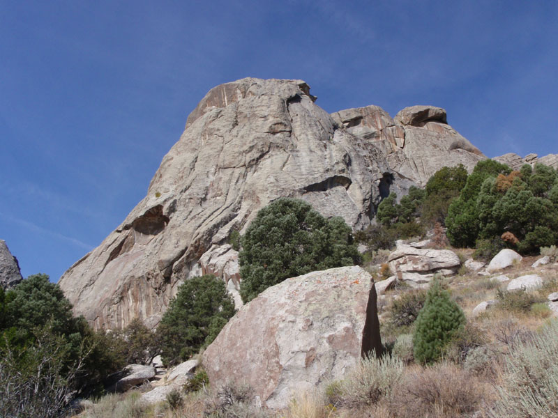 Castle Rock up close