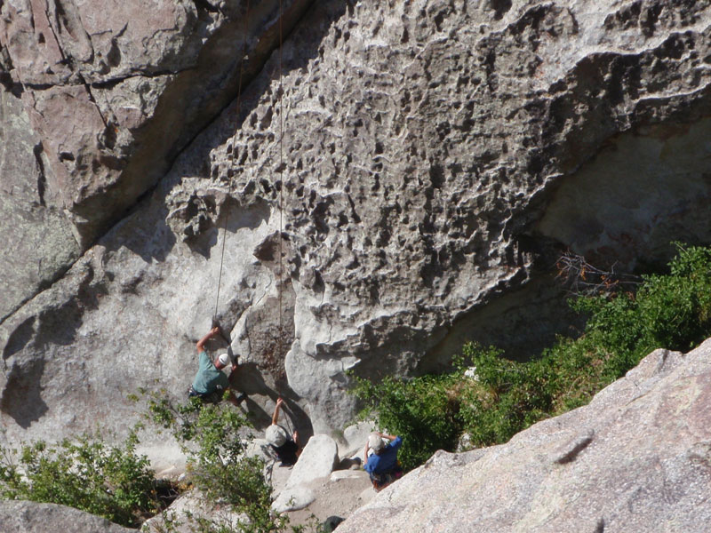 Doug tries out a line beside PHitF