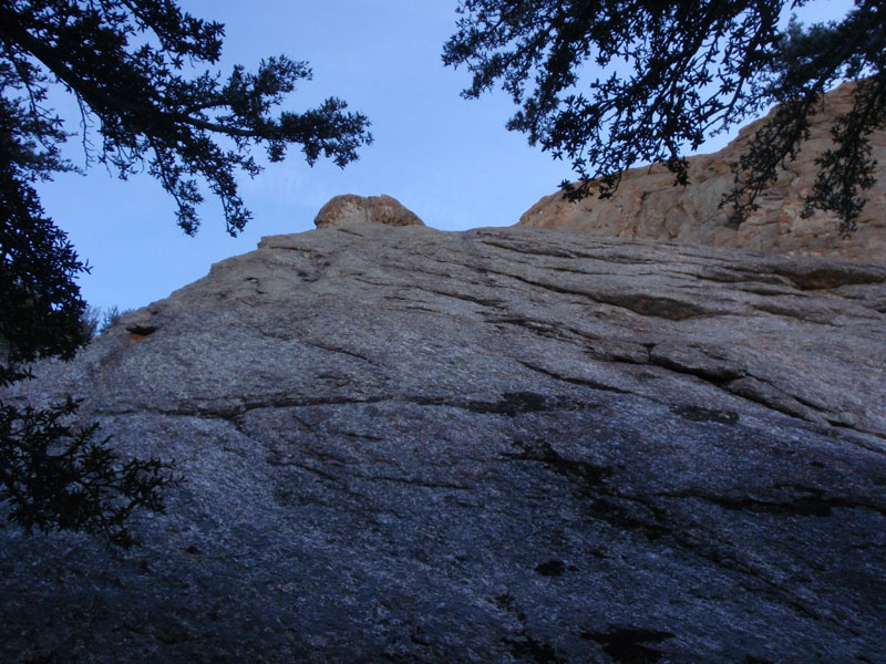 First pitch of Theatre of Shadows (5.7***, four pitches, Jackson&#8217;s Thumb)