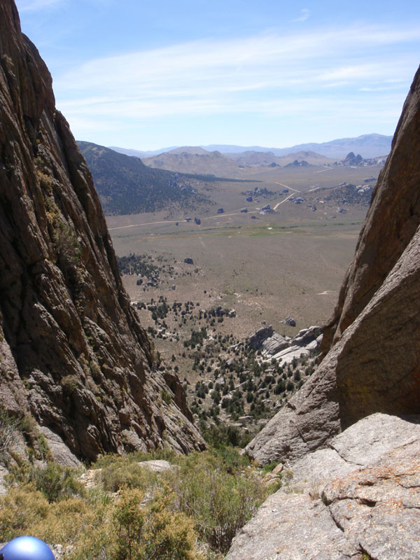 View from gully