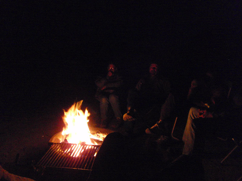 Around the campfire