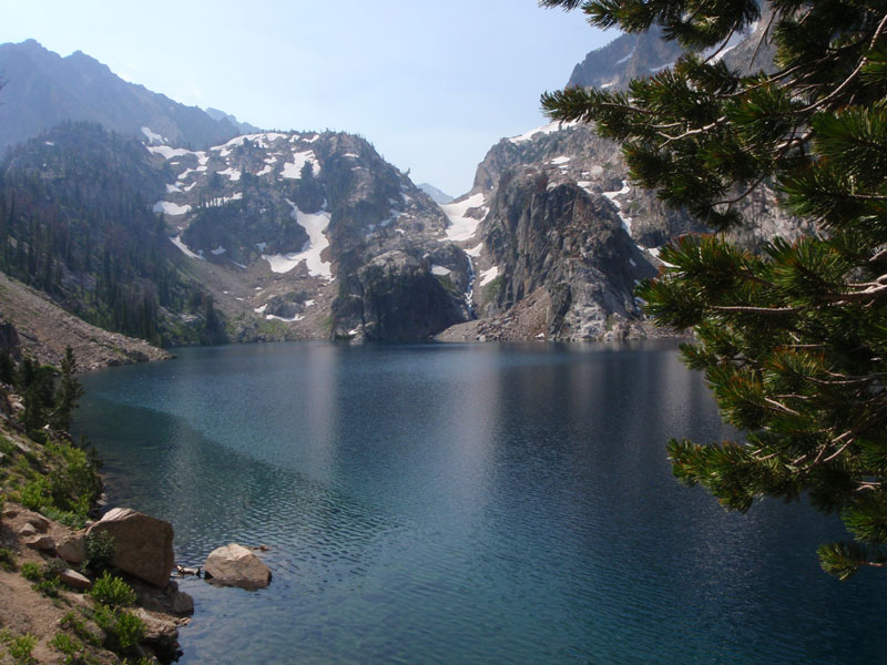 Upper part of Goat Lake