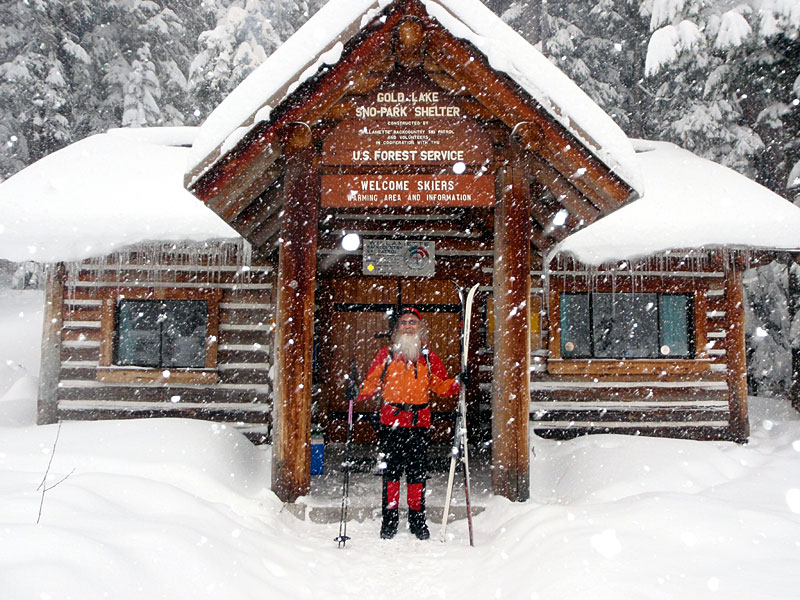 Sunday morning, ready to ski