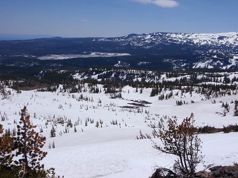 View to the SE of camp