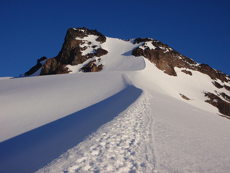 Tracks up the hogsback