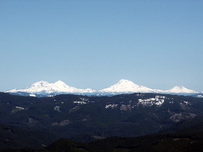 Three Sisters and Broken Top