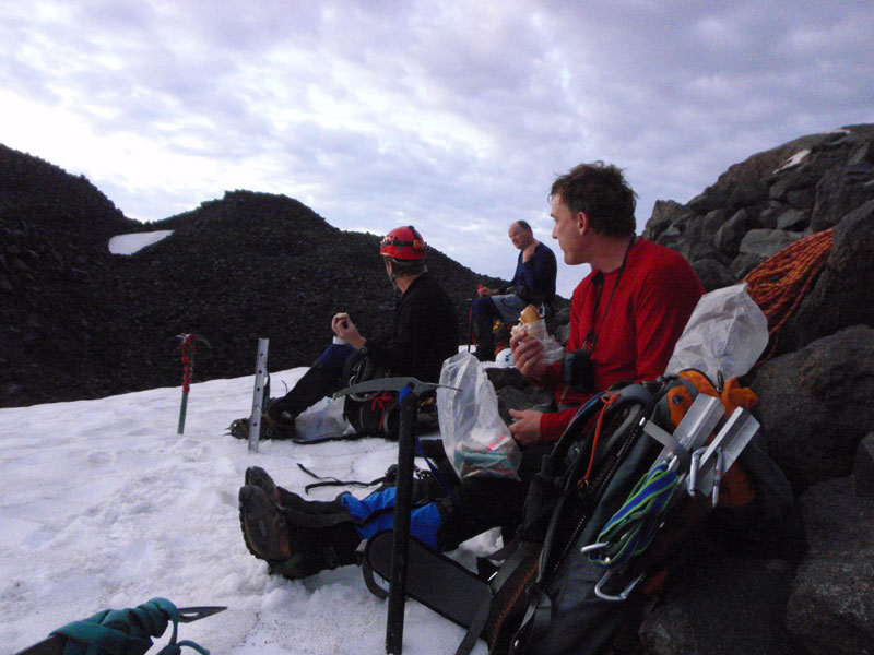 Breakfast above the Collier