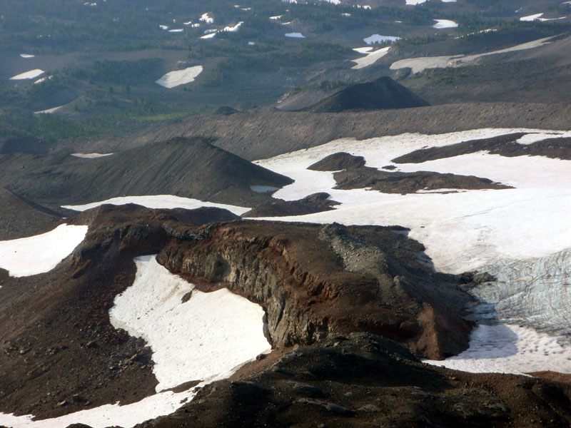 Bottom of the Hayden Glacier