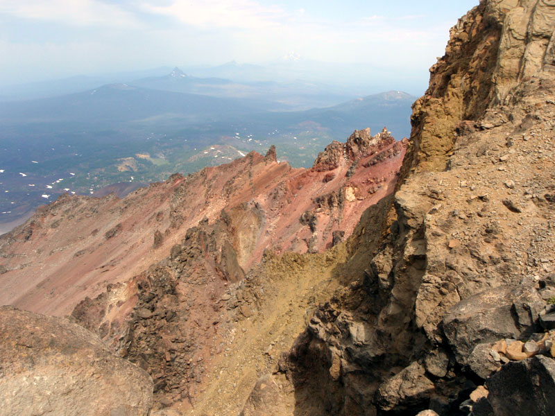 Northwest ridge of North Sister