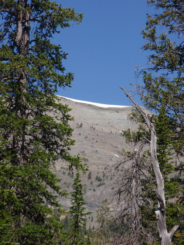 Snow on the ridge