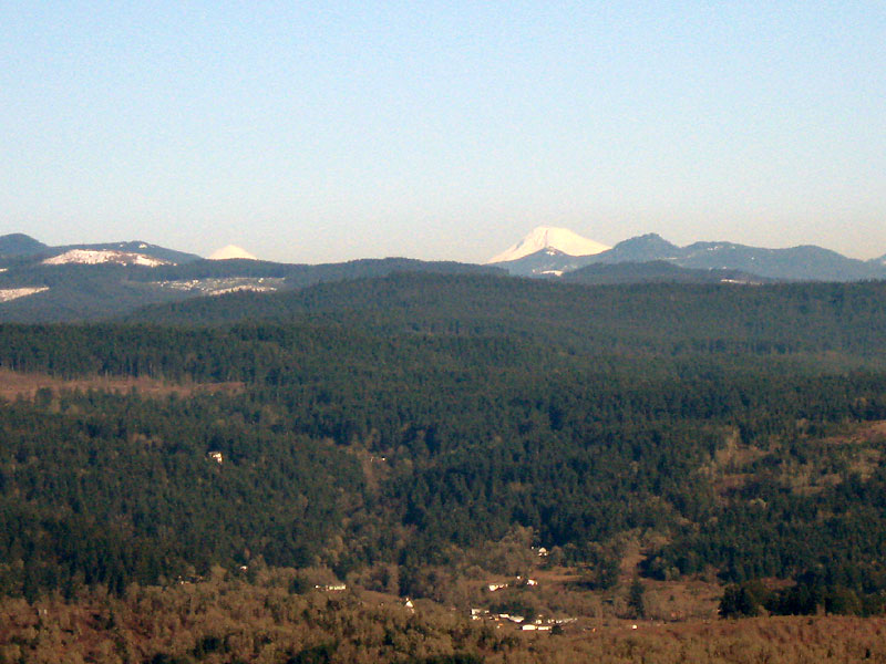 Tops of Middle and South Sisters