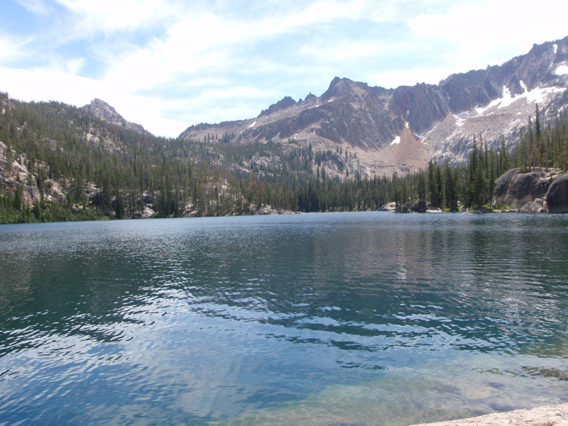 Lower Saddleback Lake, looking south