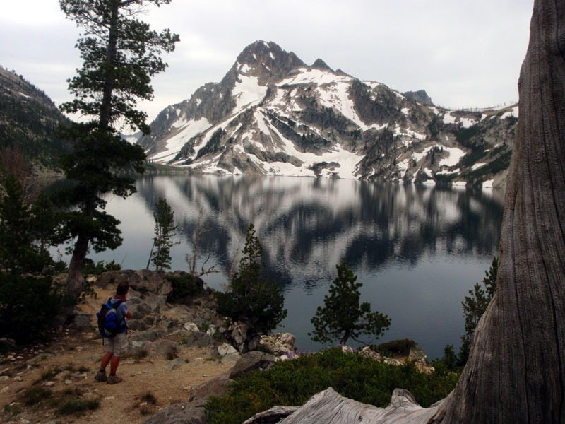 Juli at Sawtooth Lake