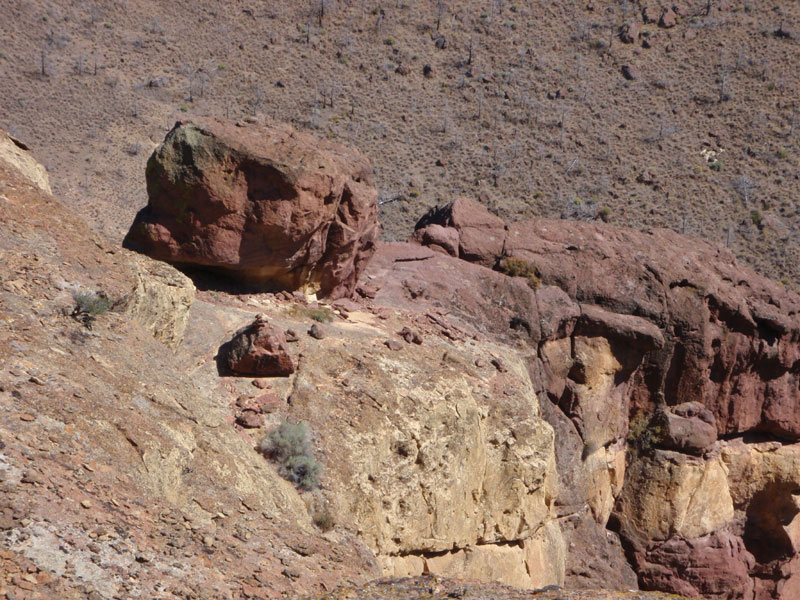 Looking back at top of Super Slab