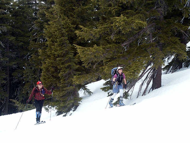 Chris & Kathy coming up to the bowl