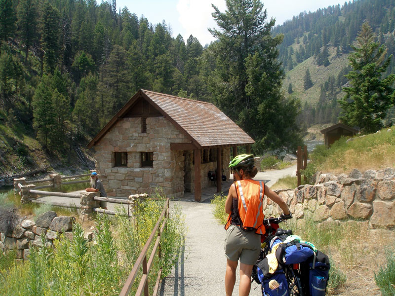 At Sunbeam Hot Springs